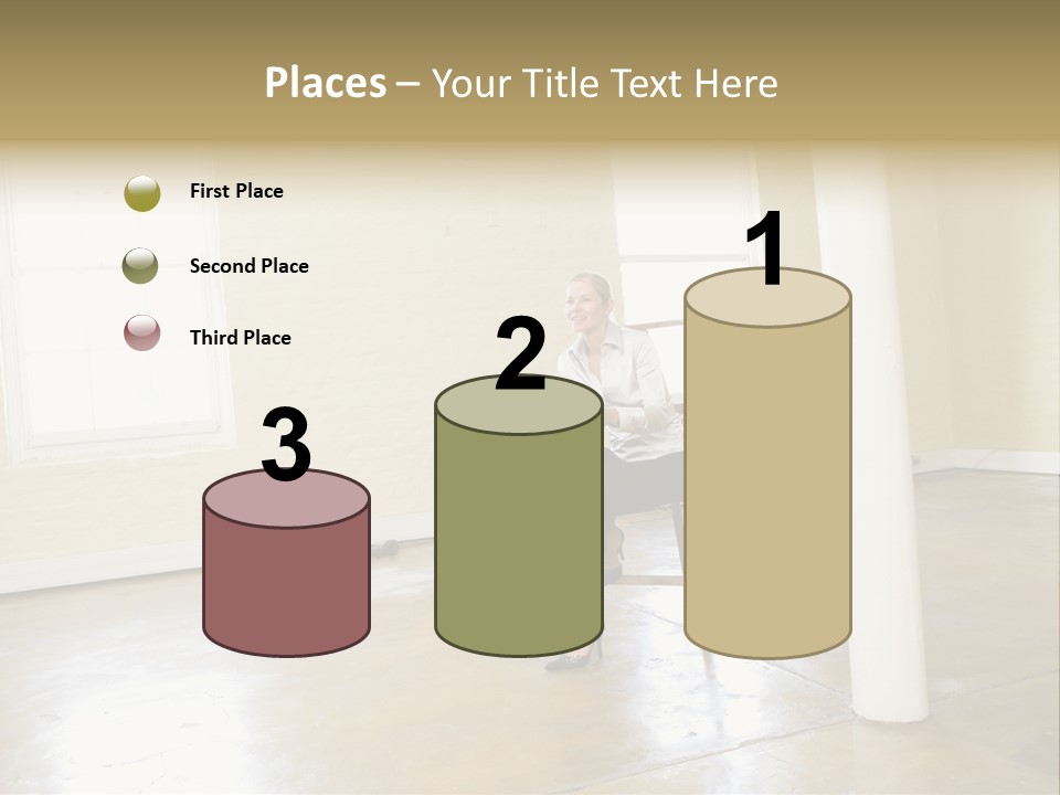 Pretty Woman With Her Beautiful Mother And Daughter. PowerPoint Template