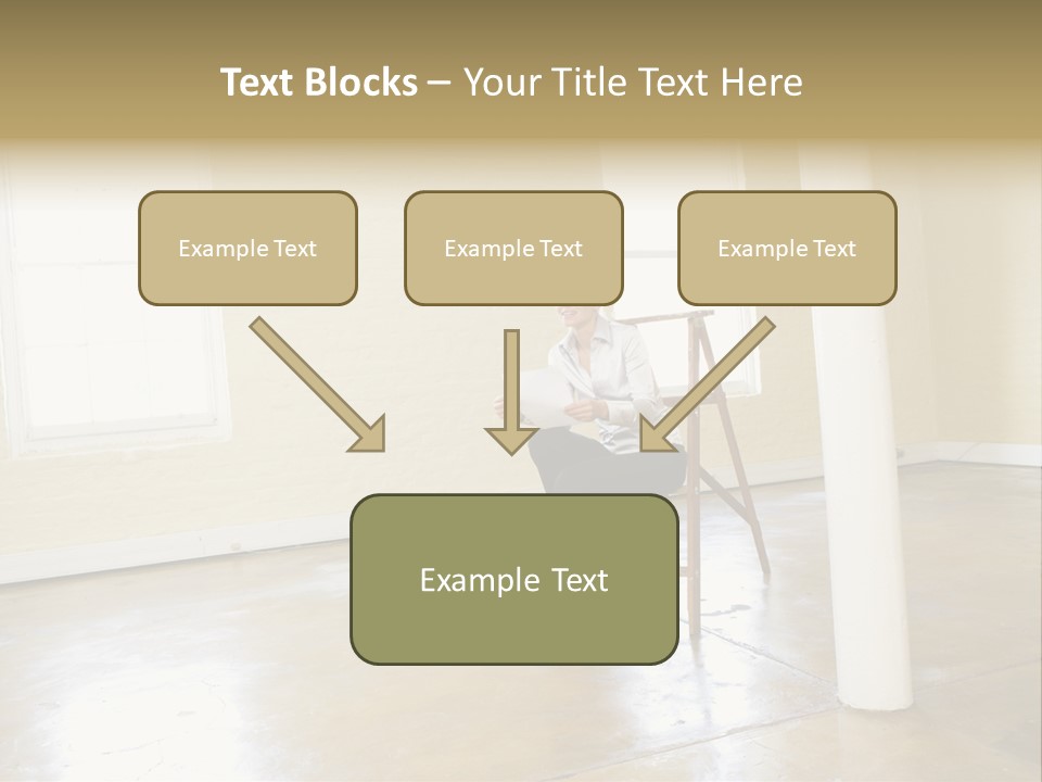 Pretty Woman With Her Beautiful Mother And Daughter. PowerPoint Template