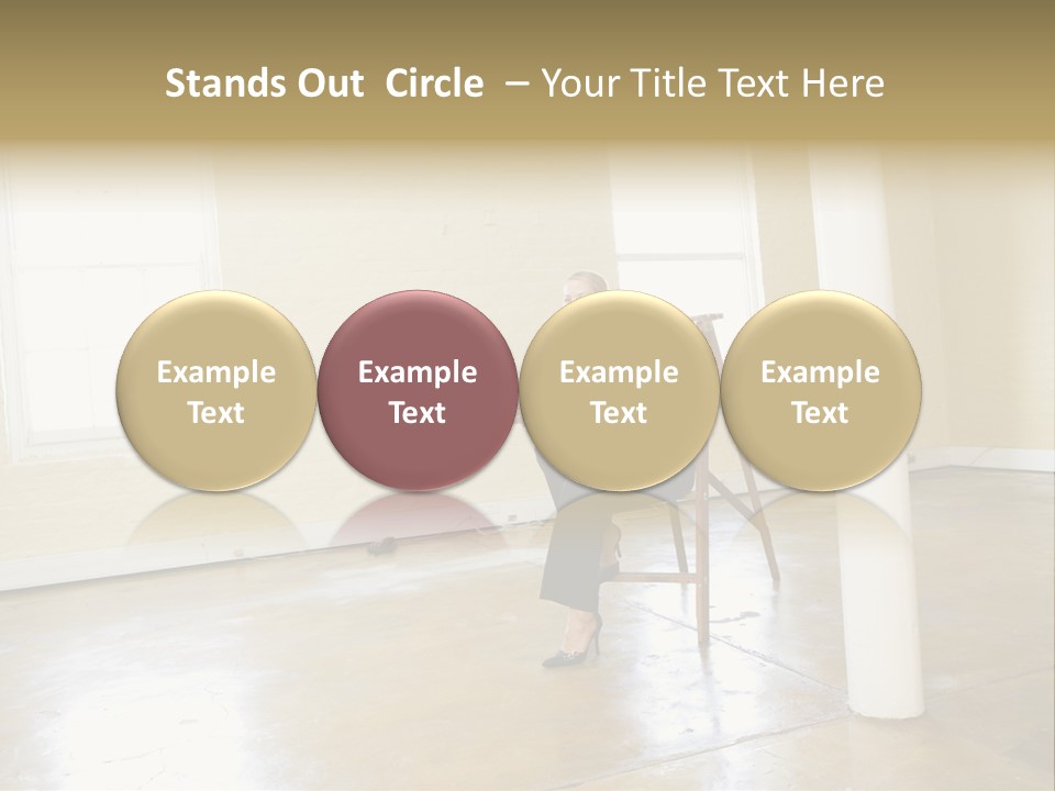 Pretty Woman With Her Beautiful Mother And Daughter. PowerPoint Template