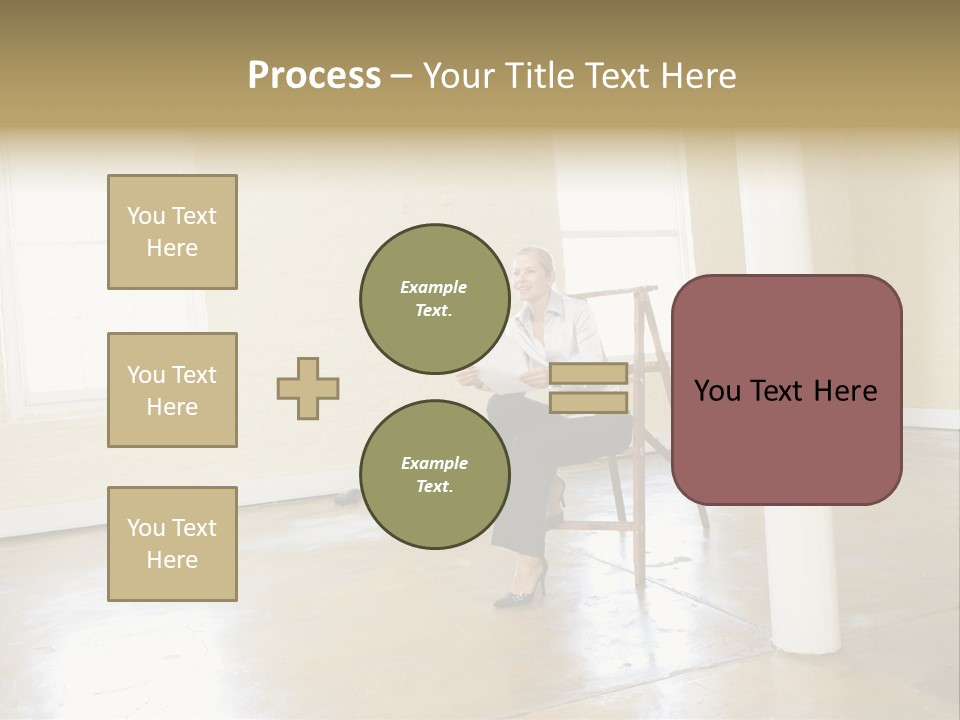 Pretty Woman With Her Beautiful Mother And Daughter. PowerPoint Template