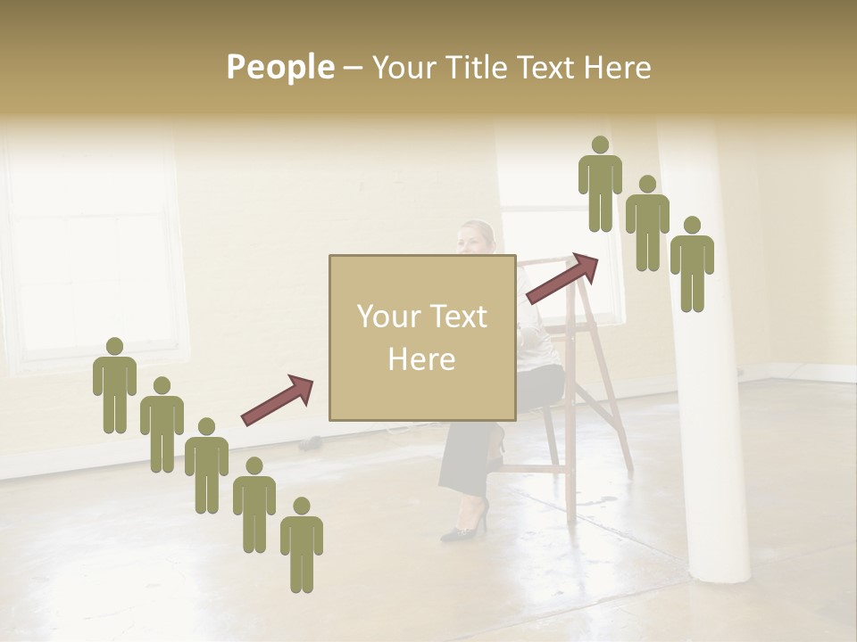 Pretty Woman With Her Beautiful Mother And Daughter. PowerPoint Template