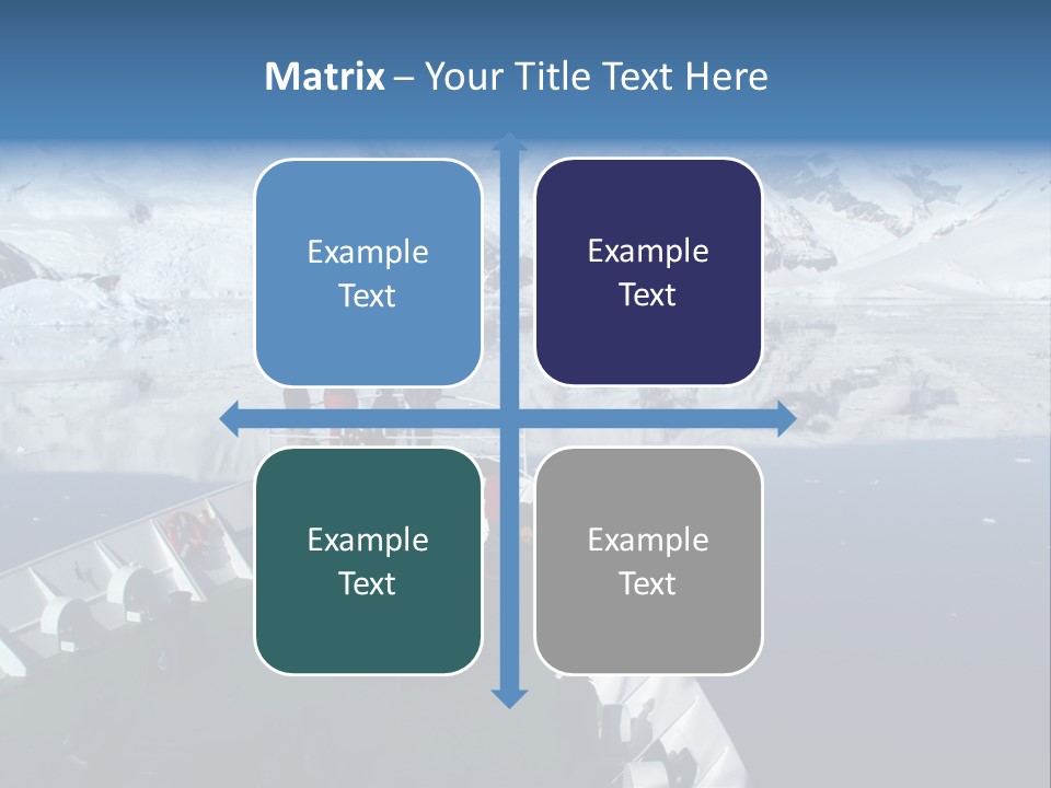 Expedition To Antarctica PowerPoint Template