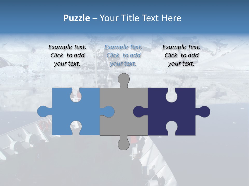 Expedition To Antarctica PowerPoint Template