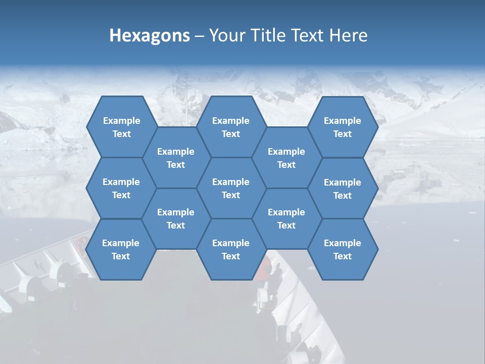 Expedition To Antarctica PowerPoint Template