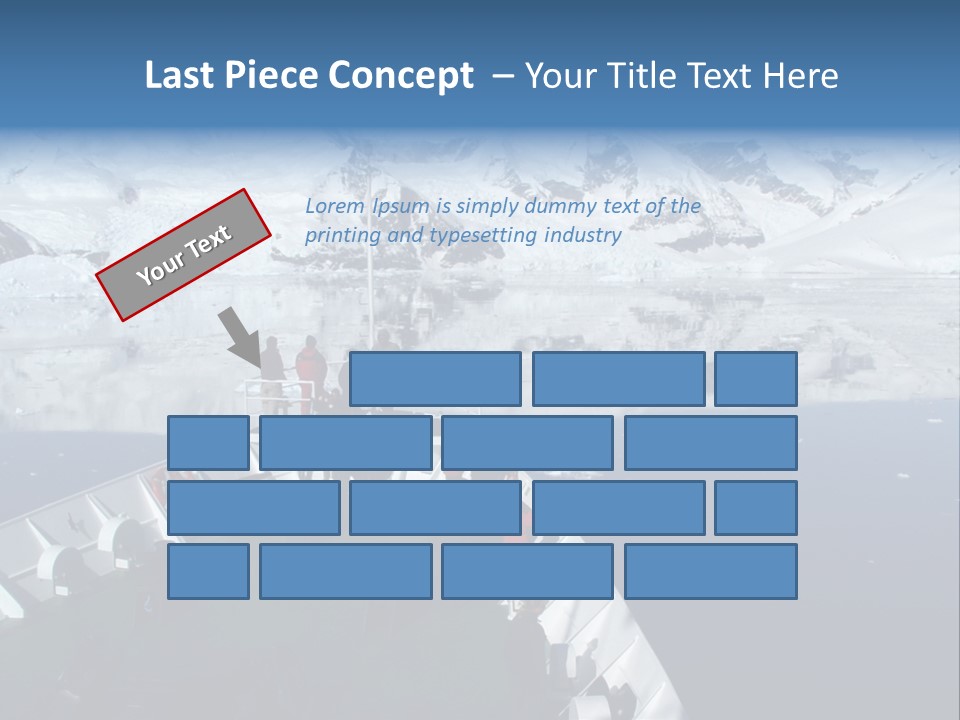 Expedition To Antarctica PowerPoint Template