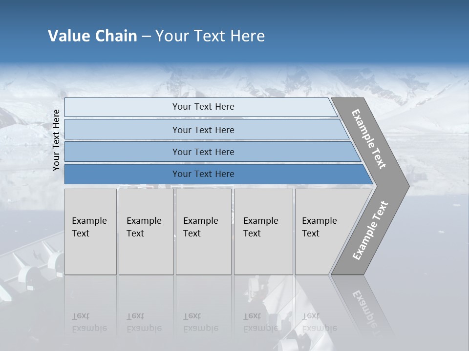 Expedition To Antarctica PowerPoint Template