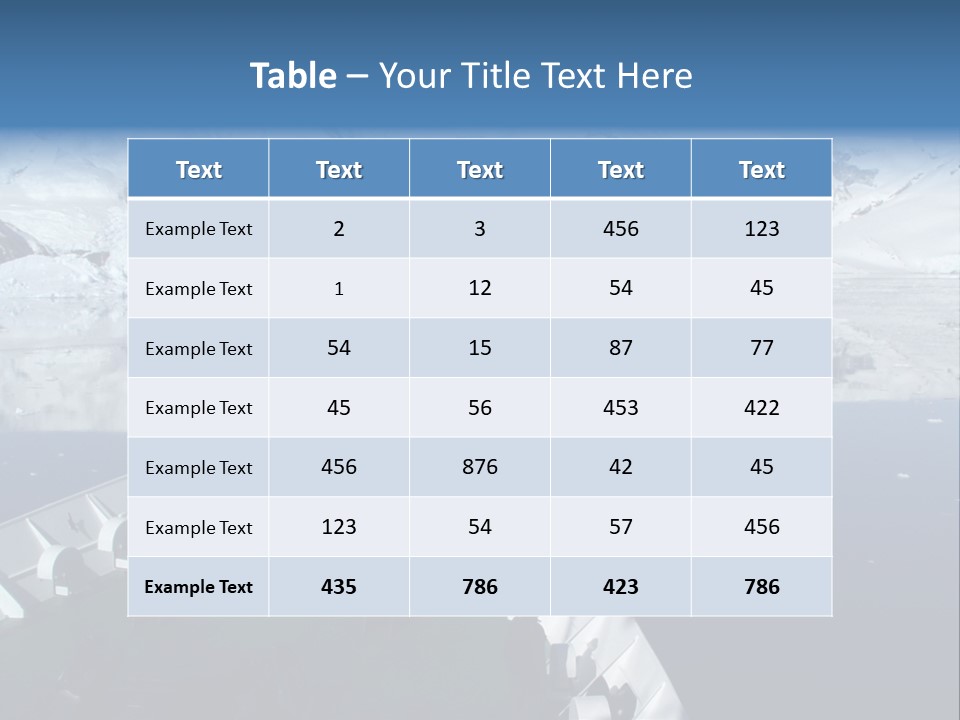 Expedition To Antarctica PowerPoint Template