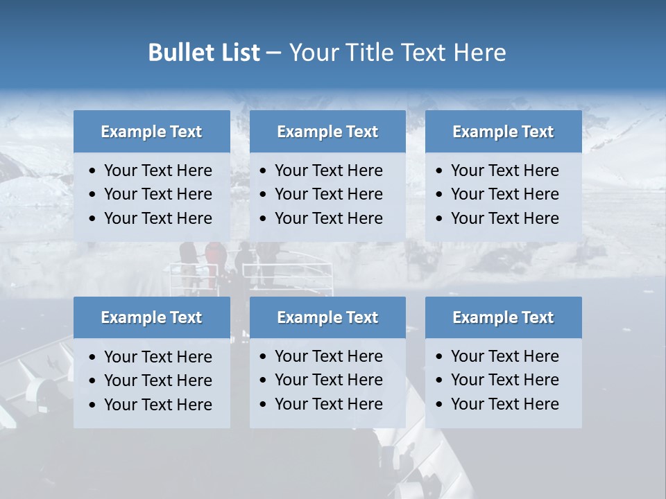 Expedition To Antarctica PowerPoint Template