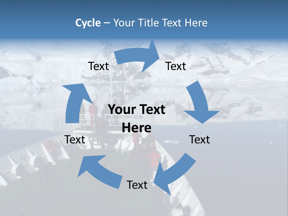 Expedition To Antarctica PowerPoint Template
