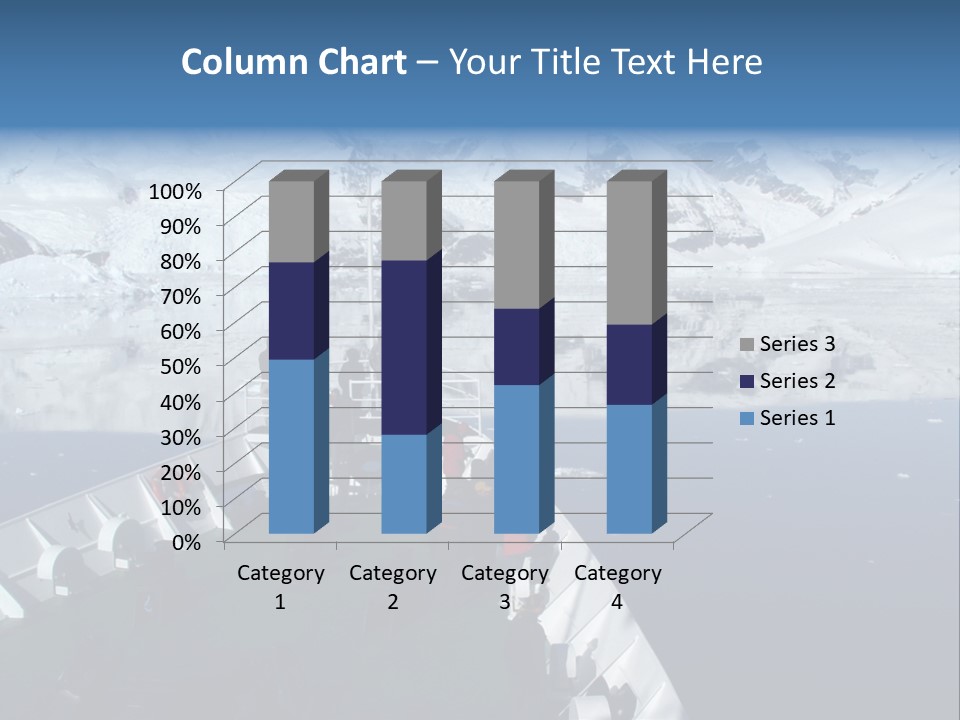 Expedition To Antarctica PowerPoint Template