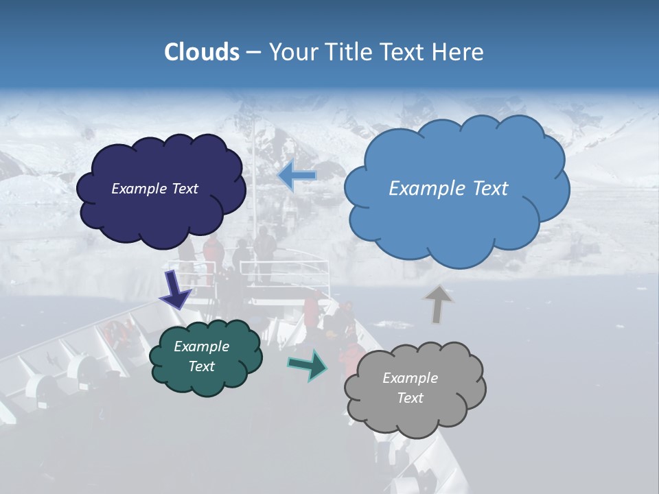 Expedition To Antarctica PowerPoint Template