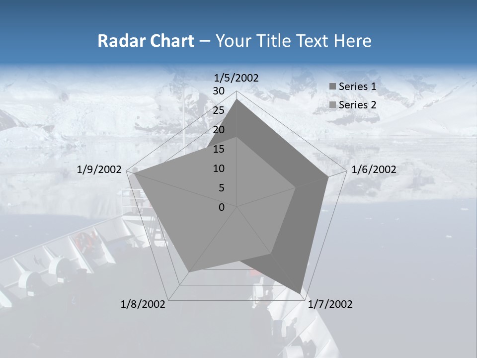 Expedition To Antarctica PowerPoint Template