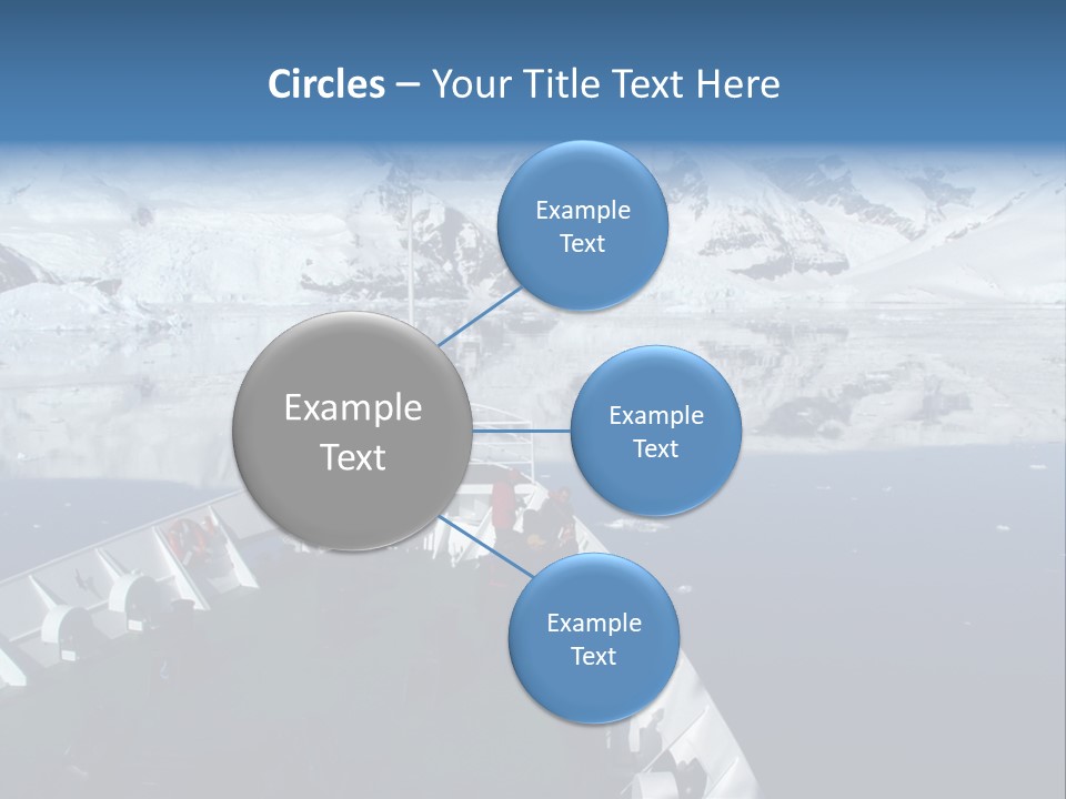 Expedition To Antarctica PowerPoint Template