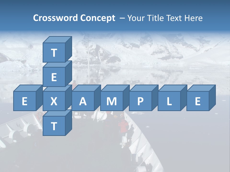 Expedition To Antarctica PowerPoint Template