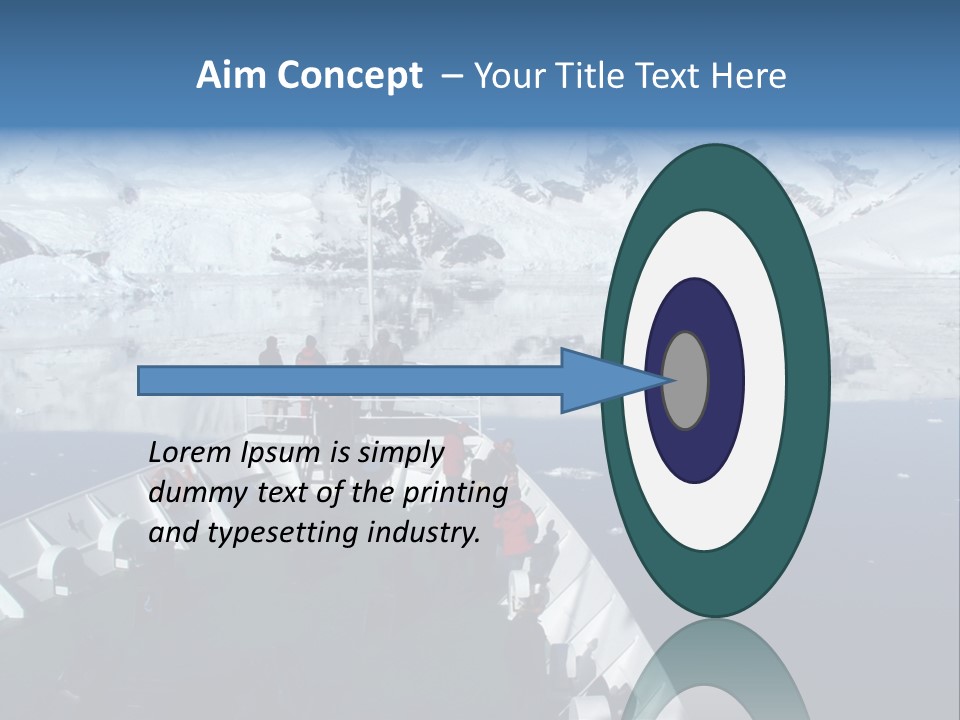 Expedition To Antarctica PowerPoint Template