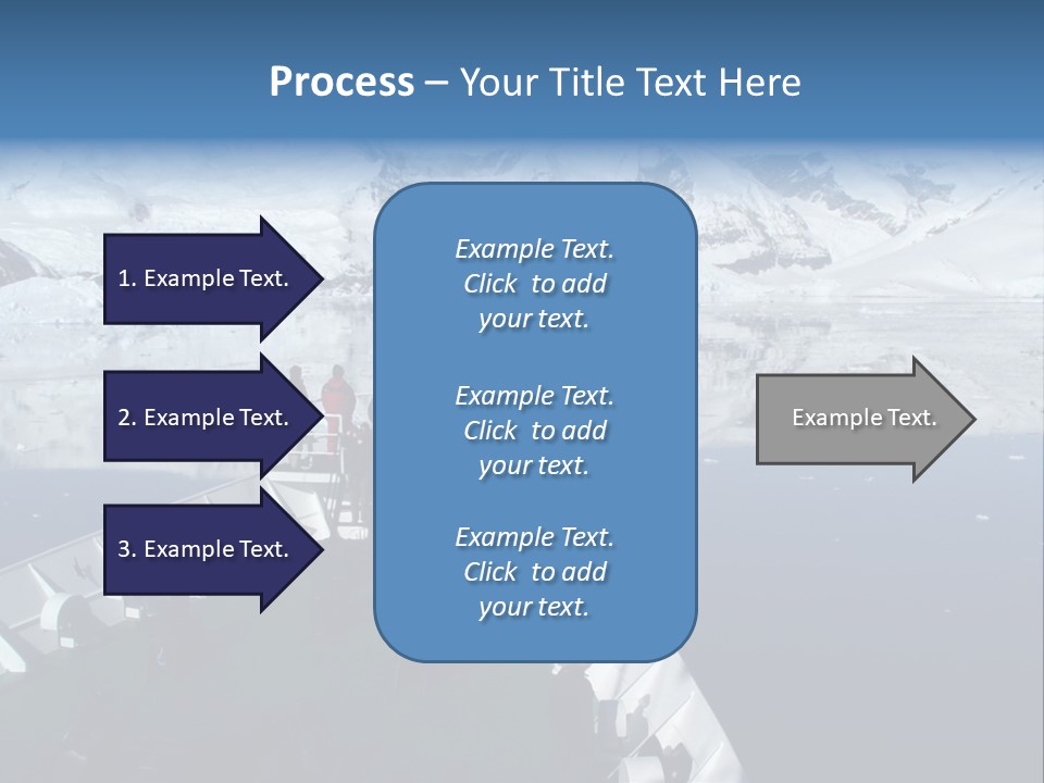 Expedition To Antarctica PowerPoint Template