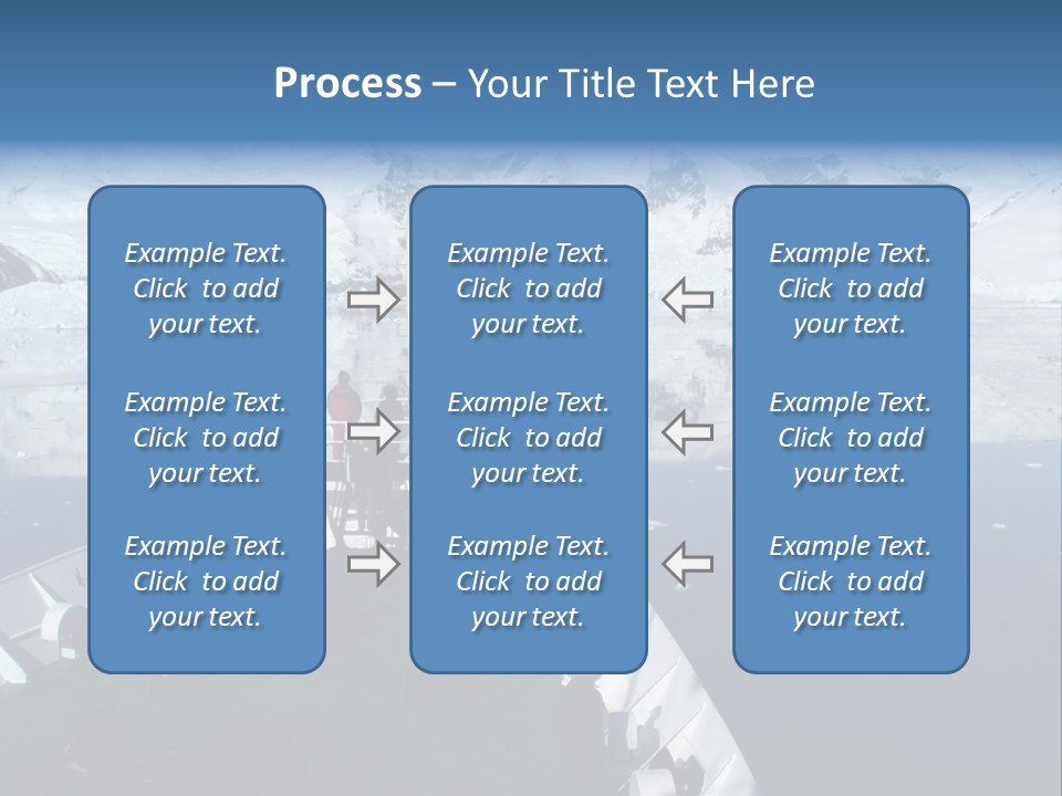 Expedition To Antarctica PowerPoint Template