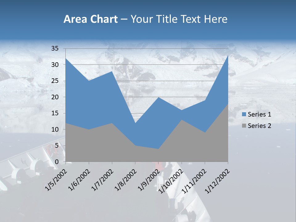Expedition To Antarctica PowerPoint Template