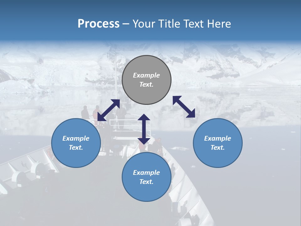Expedition To Antarctica PowerPoint Template