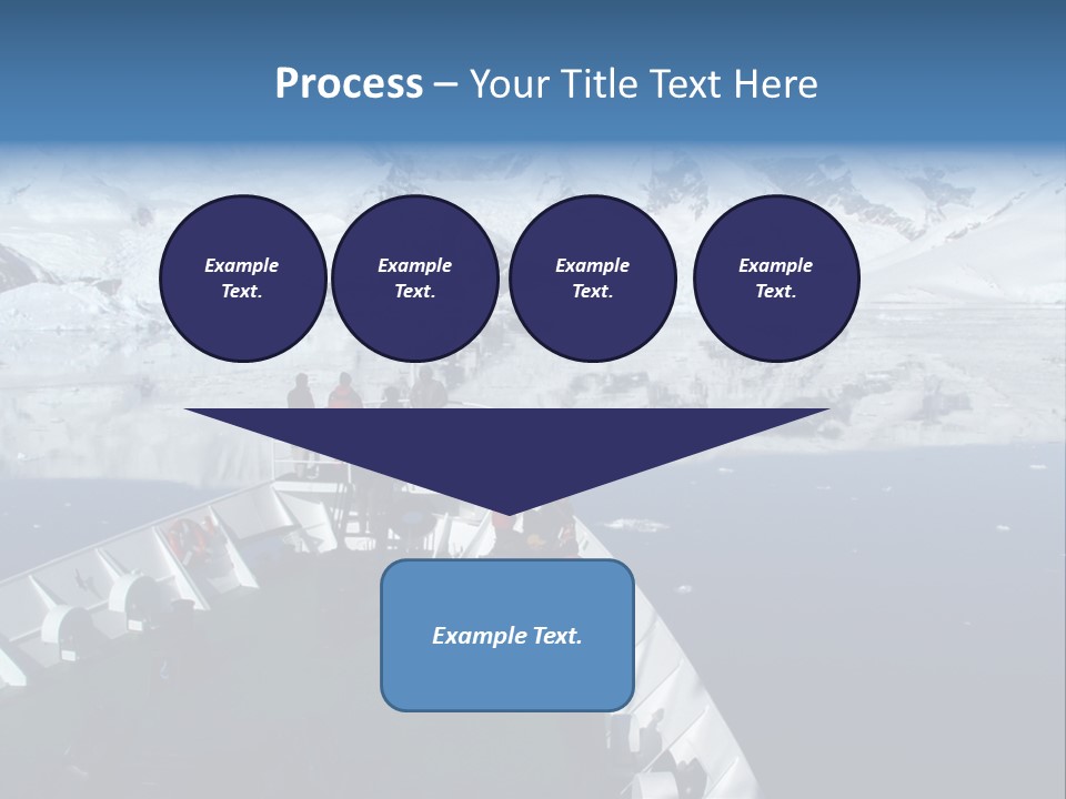 Expedition To Antarctica PowerPoint Template