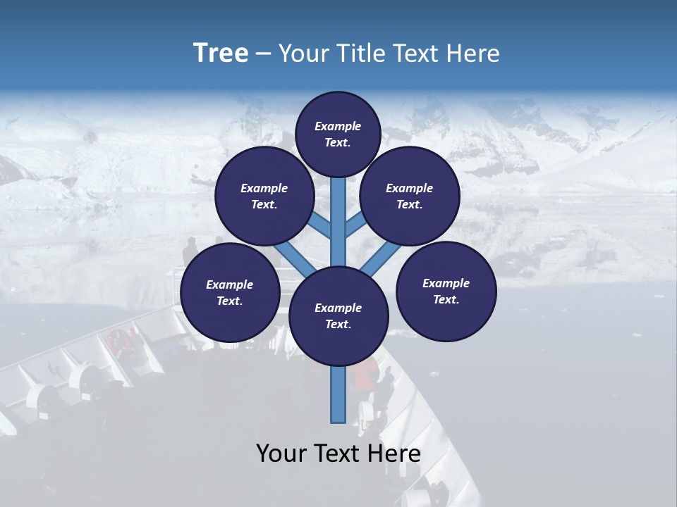 Expedition To Antarctica PowerPoint Template