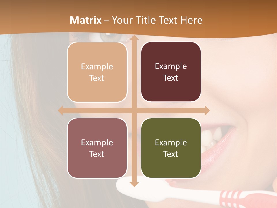 Great Healthy Teeth PowerPoint Template