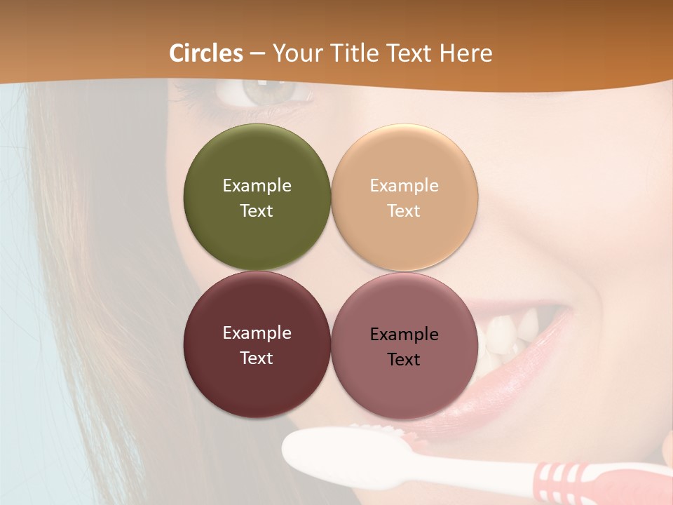 Great Healthy Teeth PowerPoint Template