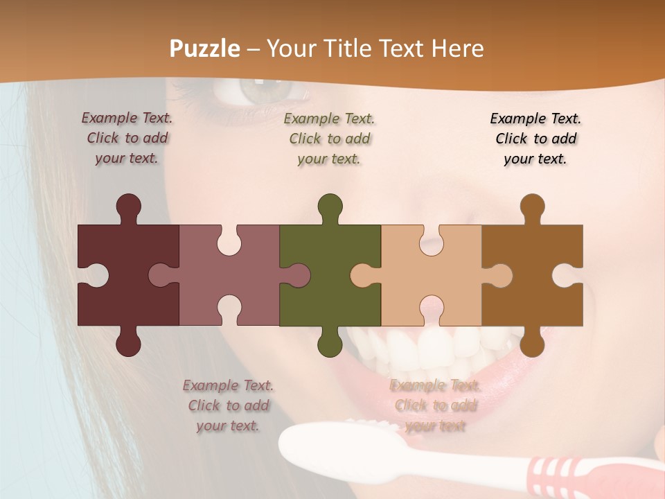 Great Healthy Teeth PowerPoint Template