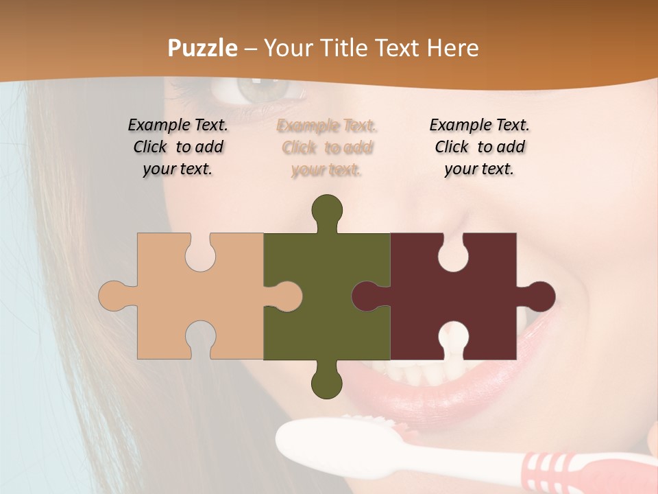 Great Healthy Teeth PowerPoint Template