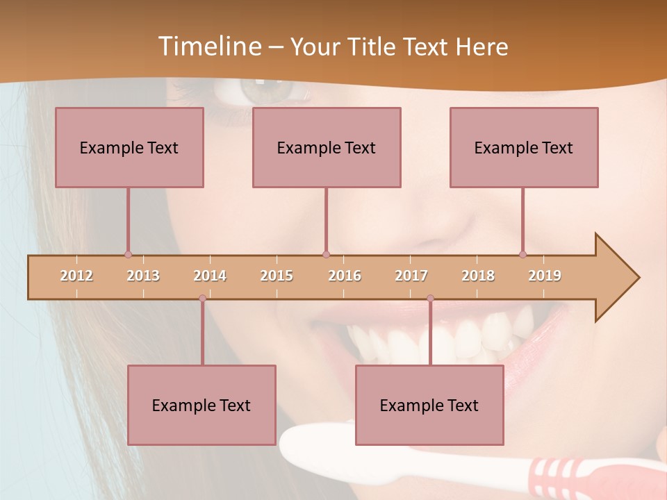 Great Healthy Teeth PowerPoint Template