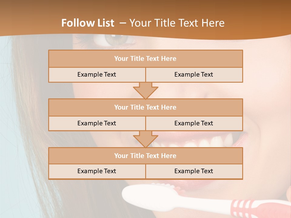 Great Healthy Teeth PowerPoint Template