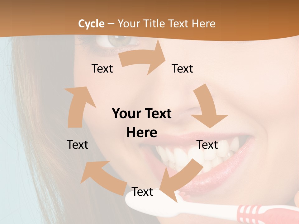 Great Healthy Teeth PowerPoint Template