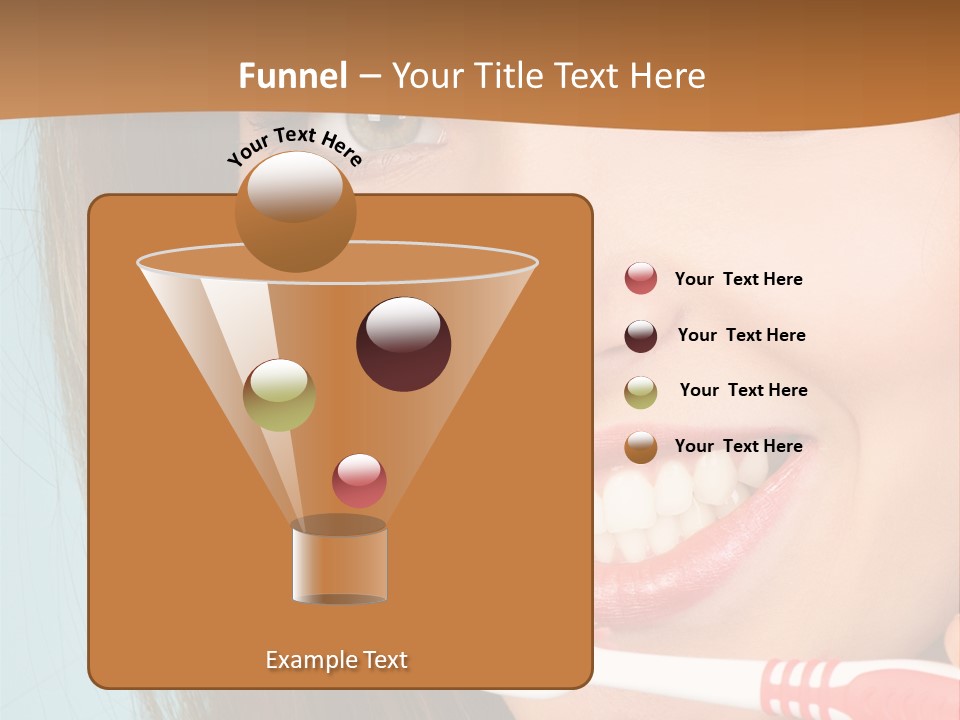 Great Healthy Teeth PowerPoint Template