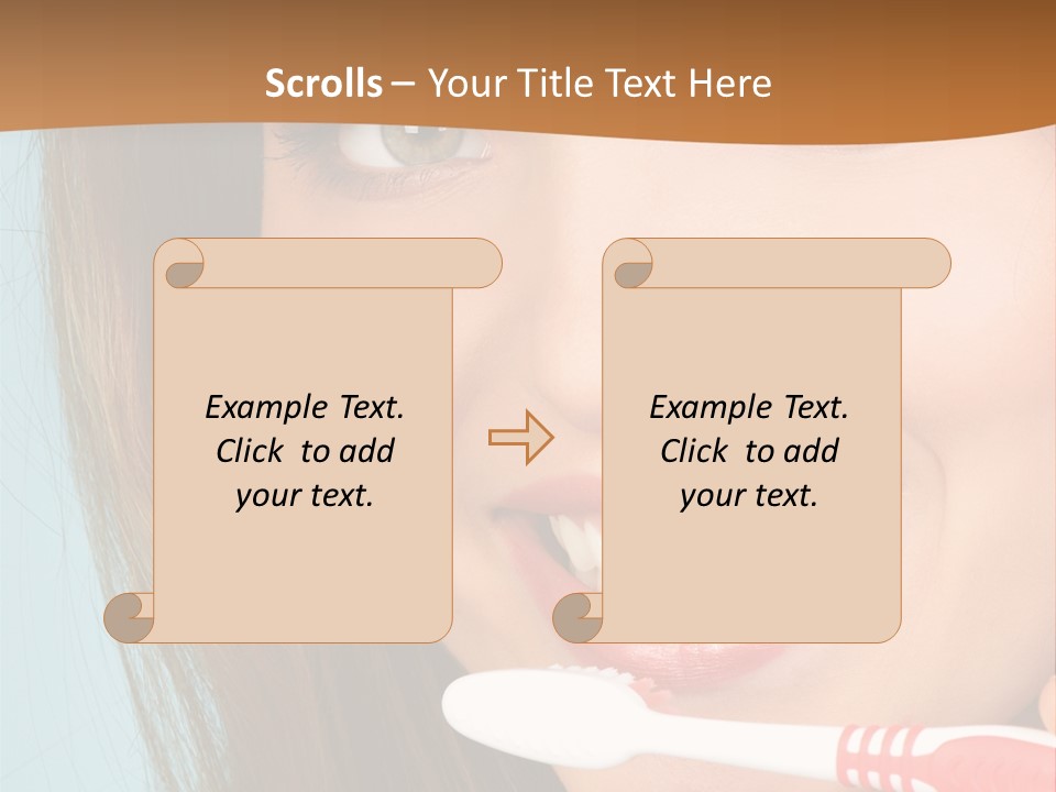 Great Healthy Teeth PowerPoint Template