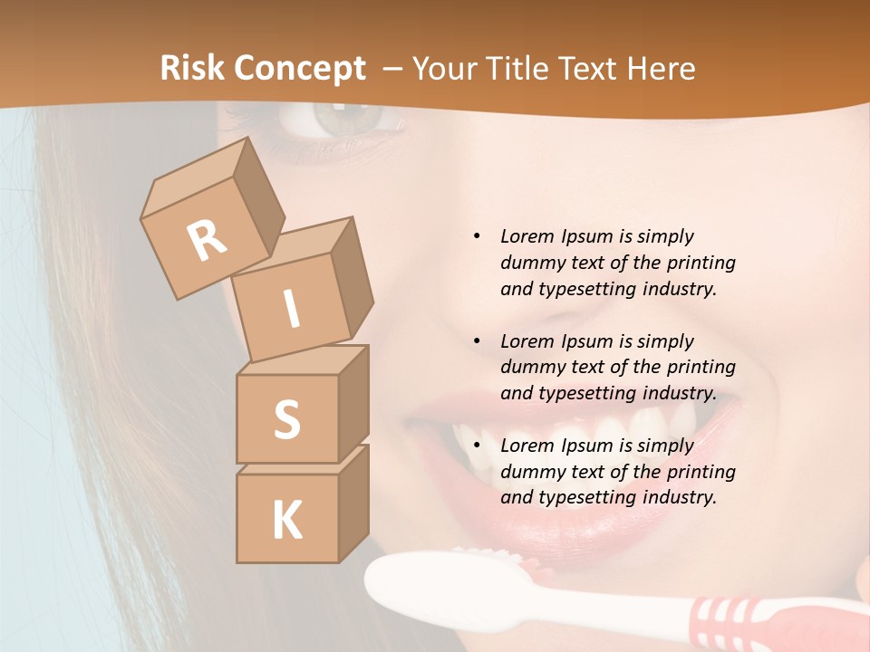 Great Healthy Teeth PowerPoint Template