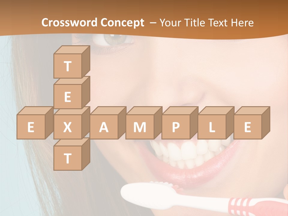 Great Healthy Teeth PowerPoint Template