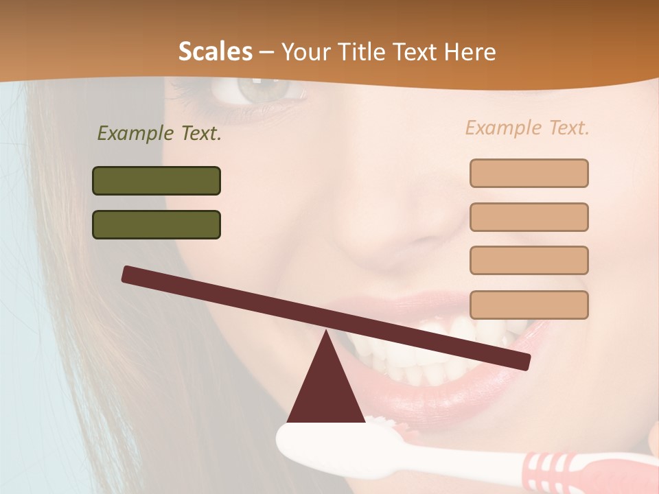 Great Healthy Teeth PowerPoint Template