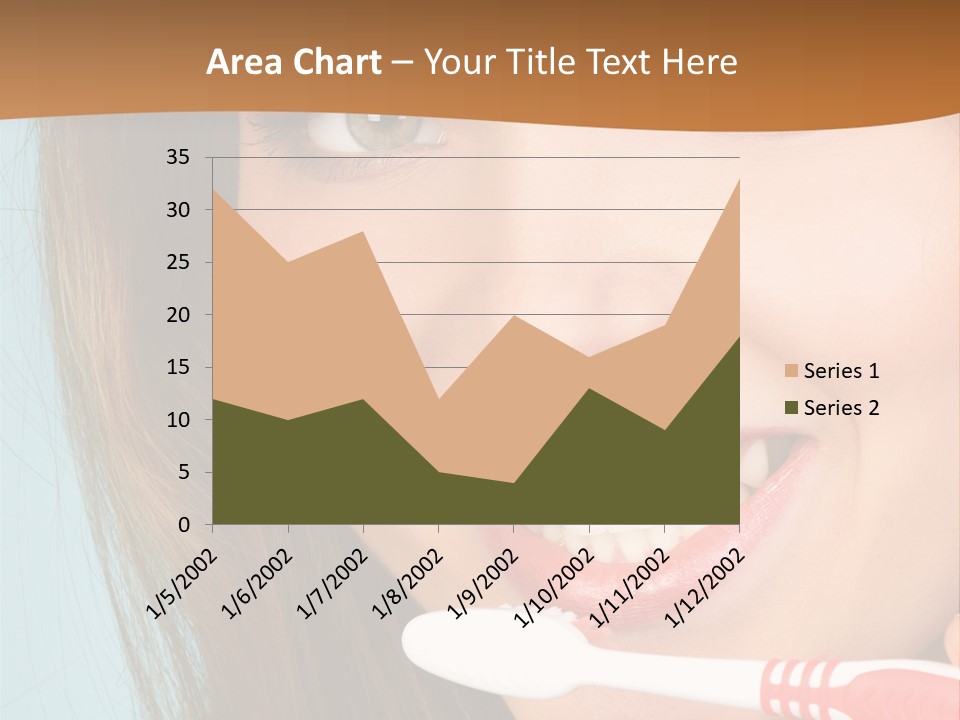 Great Healthy Teeth PowerPoint Template