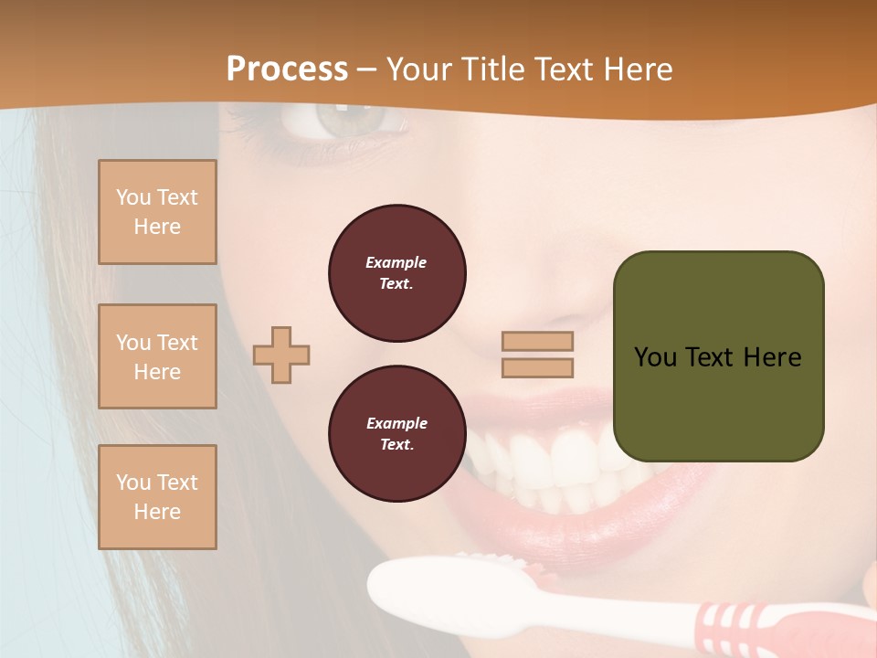 Great Healthy Teeth PowerPoint Template