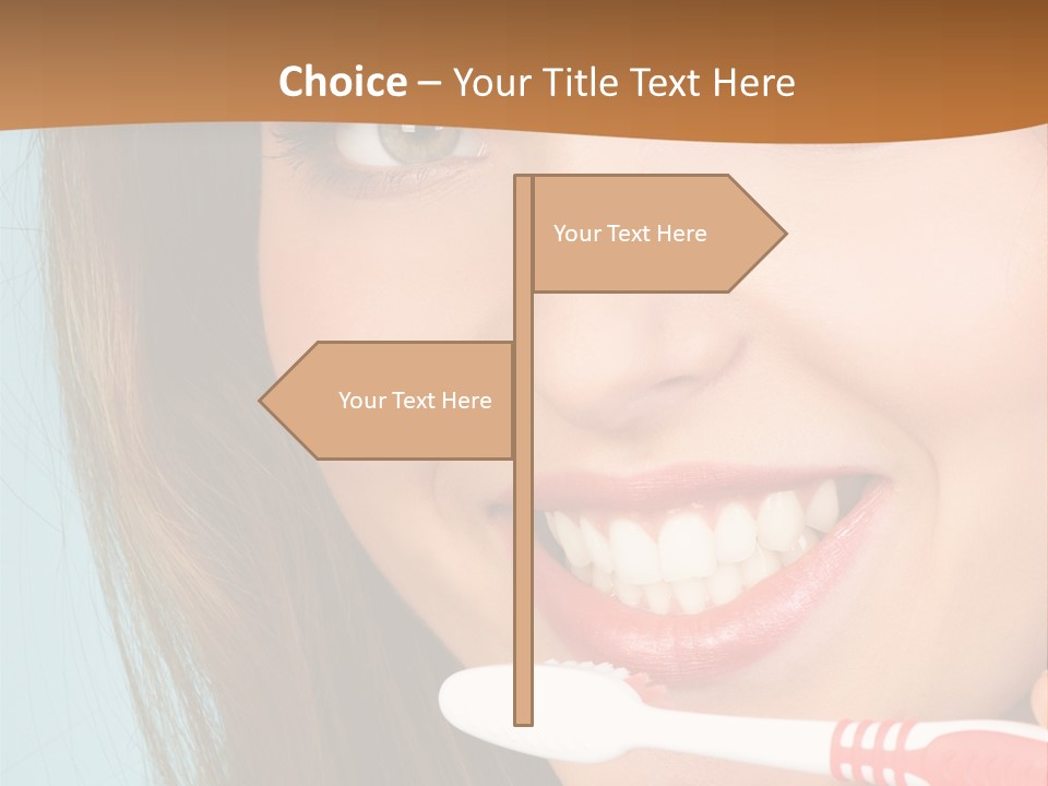 Great Healthy Teeth PowerPoint Template
