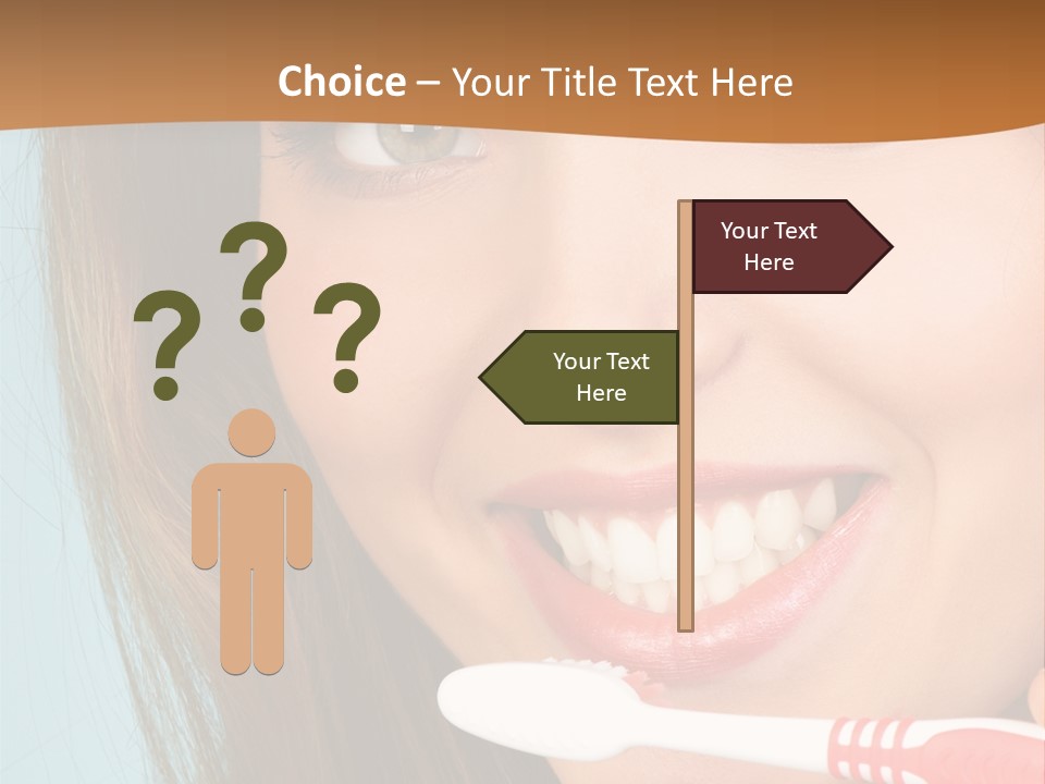 Great Healthy Teeth PowerPoint Template
