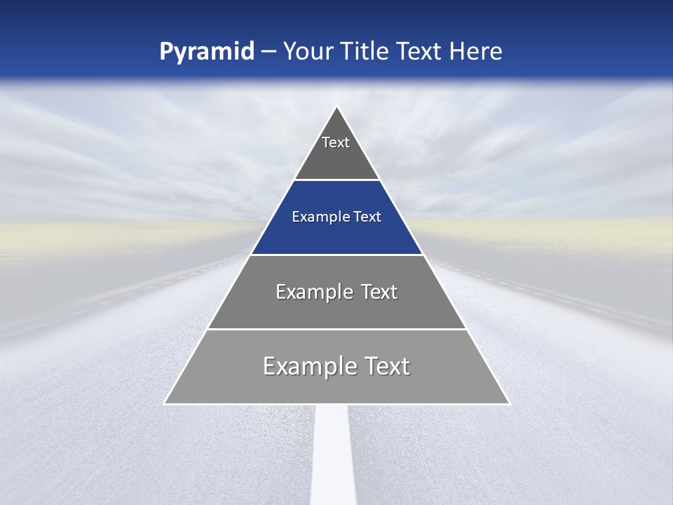 Highway/Motion Blur PowerPoint Template