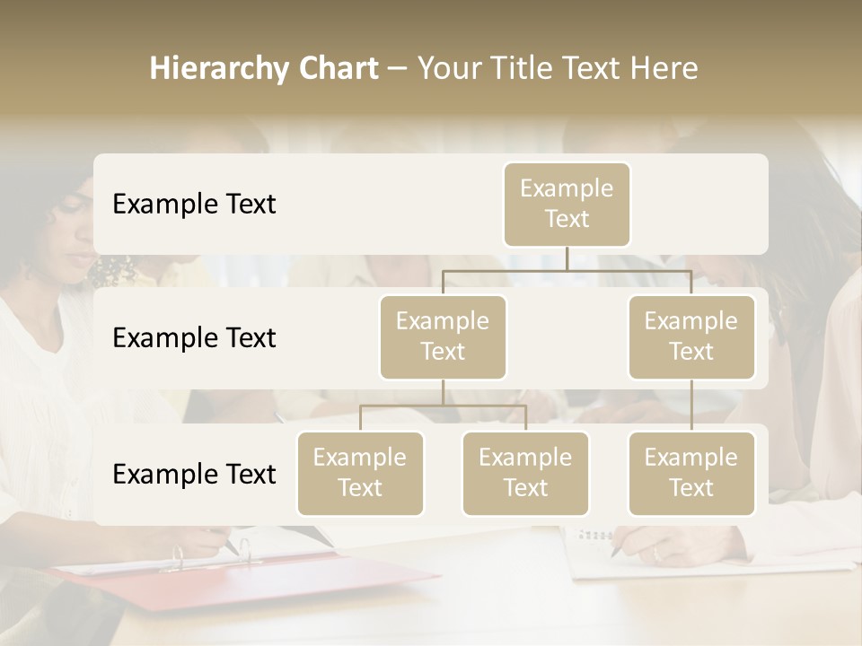 Adult Students Studying Together PowerPoint Template