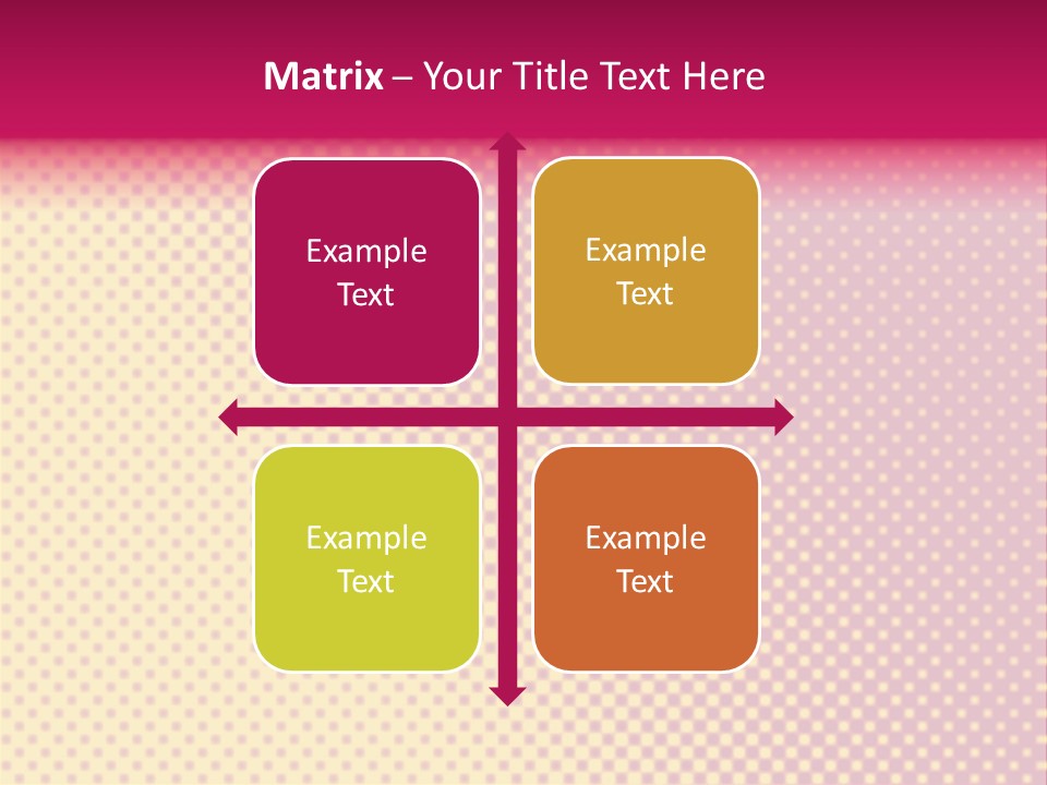 Pop Art Background Plain PowerPoint Template