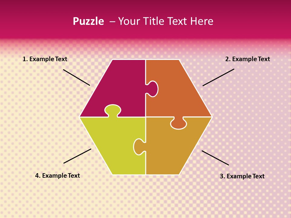 Pop Art Background Plain PowerPoint Template