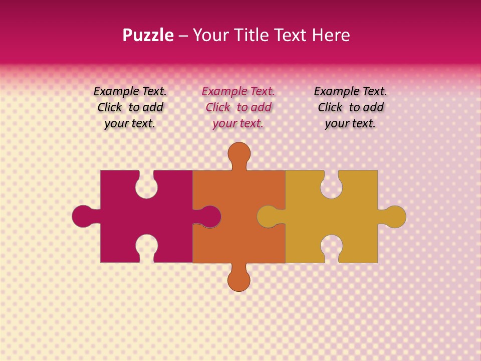 Pop Art Background Plain PowerPoint Template