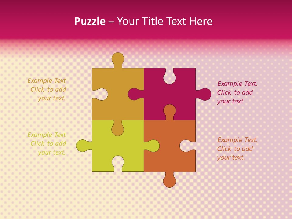 Pop Art Background Plain PowerPoint Template