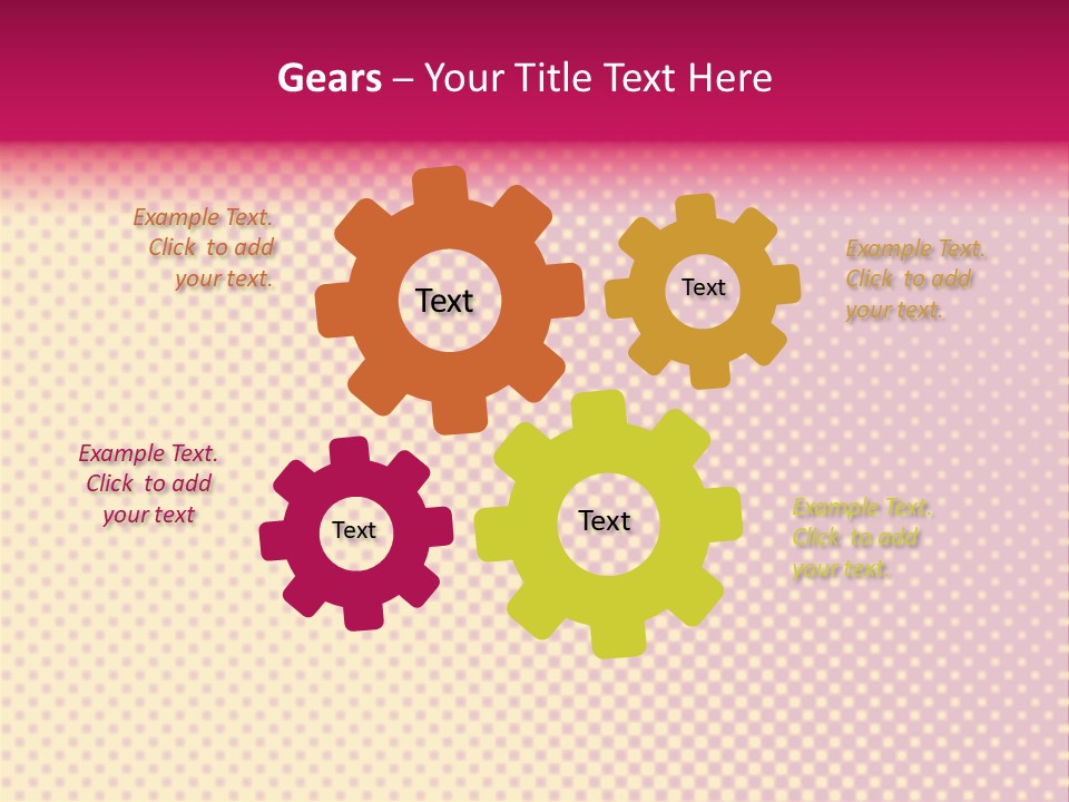 Pop Art Background Plain PowerPoint Template