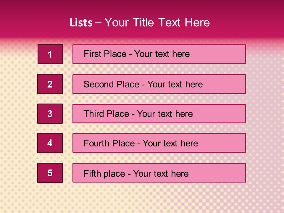 Pop Art Background Plain PowerPoint Template