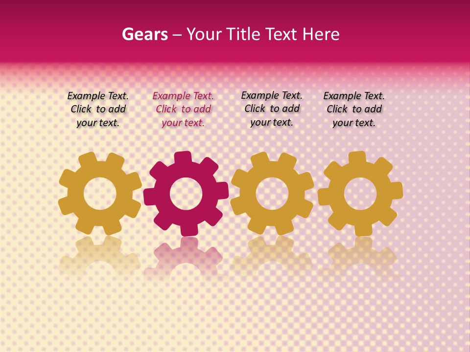 Pop Art Background Plain PowerPoint Template